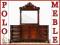 NOWA STYLOWA  RZEŹBIONA KOMODA KREDENS LITE DREWNO