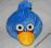 ANGRY BIRDS maskotka niebieski PTAK 40 cm