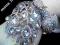 CUDEŃKO!!!BRANSOLETA -PAW SWAROVSKI KAMIENIE
