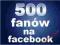 500 FANÓW LUBIĘ TO FACEBOOK FANPAGE FANI Z POLSKI
