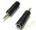 Adapter przejście MINIJACK(M) 3.5 -  JACK(F) 6.3