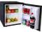 Srebrna lodowka minibar 46l na klucz 2 lata gw