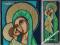 Matka Boża MADONNA IKONA AUTORSKA Ślub chrzest
