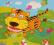 Puzzle Drewniane Edukacyjne9el Układanka TYGRYSEK