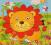 Puzzle Drewniane Edukacyjne9el Układanka LEW