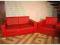Sliczny komplet RED lounge 2+1