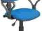 Krzesło obrotowe Futura - kolor - niebiesko-czarny