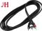 Kabel 3,5 jack stereo - 2x wtyk RCA  3m MARKOWY