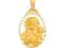 Złoty medalik komunia chrzest 585 14k 31904