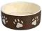 CERAMICZNA  MISKA Z ŁAPKAMI  1,4L  4 KOLORY
