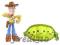 Toy Story 3 Szeryf Chudy i Groszki 2pack figurki