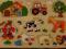 Drewniane puzzle GOKI farma uchwyty idealny