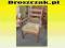 Sz-n Elegancki solidny FOTEL drewniany #701