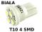 Żarówka LED W5W T10  - 4 SMD - PROMOCJA -