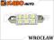 ŻARÓWKA LED C5W 36mm 42mm 6 DIOD SMD 5050 12V WROC