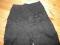 CZARNE WIZYTOWE ELEGANCKIE CIĄŻOWE SPODNIE r. M
