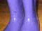 Kalosze fioletowe rozm. 23