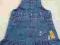 Dżinsowa ogrodniczka Disney z Puchatkiem 86 cm