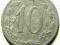 1252. CZECHOSŁOWACJA 10 HALERZY 1961