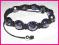 Bransoletka styl shamballa