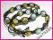 Bransoletka styl shamballa