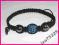 Bransoletka styl shamballa