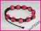 Bransoletka styl shamballa