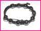 Bransoletka styl shamballa hematyt