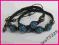 Bransoletka styl shamballa