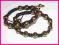Bransoletka styl shamballa hematyt