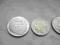 Monety! Zestaw 4 monet, srebrnych !