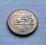 Quarter dollar 2002r. Indiana 25c
