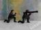 OBSŁUGA GRANATNIKA żołnierzyki LWP PRL 2 szt.