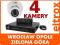 PROFESJONALNY ZESTAW MONITORINGU 4 KAMERY Z324