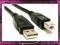 PD2 CZARNY KABEL USB 2.0 Hi-Speed A/B ŁĄCZNIK 2,0m