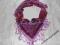 Obrus apaszka szalik fiolet bakłażan sale wyprzeda