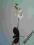 Sztuczny storczyk 60cm JAK ŻYWY różowy