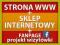 STRONA WWW-SKLEP INTERNETOWY-FANPAGE-STRONY