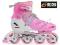 ROLKI MIDU SKATE 37-40 ABEC-7 KAUCZUK PŁOZA ALU !!