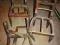 ORZECHOWE KRZESŁA  ORYGINALNY BIEDERMEIER