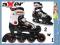 ŁYŻWY ROLKI XTREME2  Z WYMIENNĄ PŁOZĄ 2w1  M 37-40