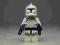 LEGO STAR WARS - Clone Trooper sand green + Broń