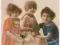 pocztówka DZIECI pocztówka z początku XX w KAW 76