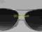 Srebrne okulary przeciwsłoneczne PRIMARK 100% UV