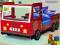 ŁÓZKO DZIECIĘCE AUTO WÓZ STRAŻACKI ŁÓŻECZKO