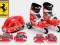 ZESTAW ROLKO-WROTKI 2w1 FERRARI rozm XS 28-31