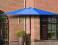 SOLIDNY PARASOL OGRODOWY  270cm - Niebieski