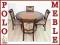 NOWY STYLOWY STÓŁ + 4 KRZESŁA KRZESŁO LITE DREWNO