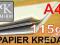 PAPIER KREDOWY A4 115g- KREDA -100 ARK.- GLOSS/MAT