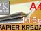 PAPIER KREDOWY A4 115g- KREDA -500 ARK.- GLOSS/MAT